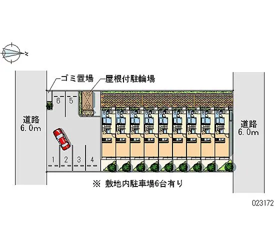 ★手数料０円★八尾市青山町　月極駐車場（LP）